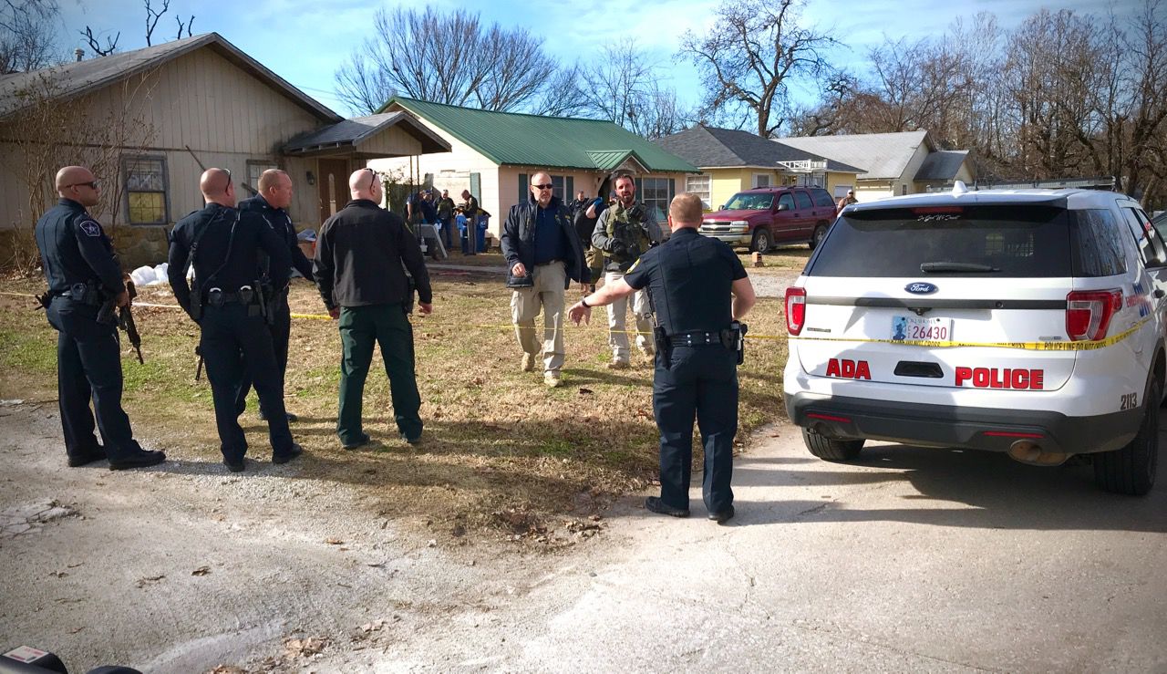 Shooting scene